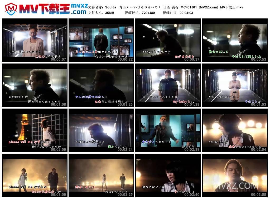 SoulJa 青山テルマ-はなさないでよ_日语_流行_MC401501